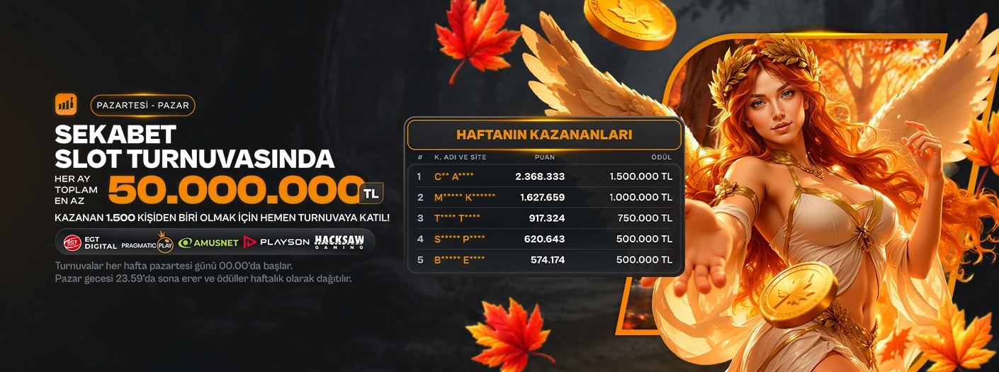 Haftanın kazananları